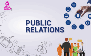 A Sanctify PR agency in Goa team collaborating on a campaign, with a laptop showing a press release and Goa beach views in the background.